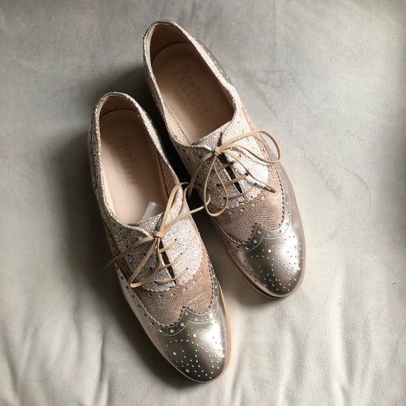 Pertini Classic Oxford shoes , Rose Gold , Size 40 (9) - Picture 9 of 13